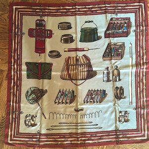 Wathne vintage scarf 100% silk NWT